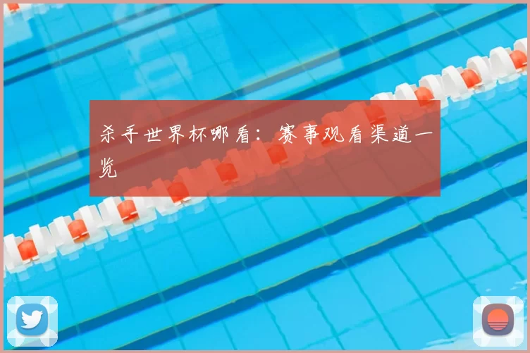 杀手世界杯哪看:赛事观看渠道一览