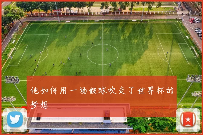 他如何用一场假球吹走了世界杯的梦想