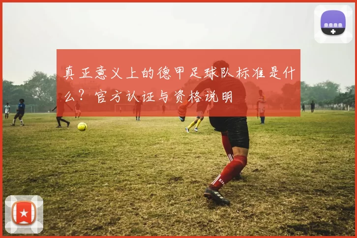 真正意义上的德甲足球队标准是什么？官方认证与资格说明