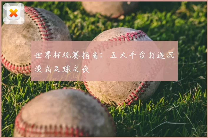 世界杯观赛指南:五大平台打造沉浸式足球之夜