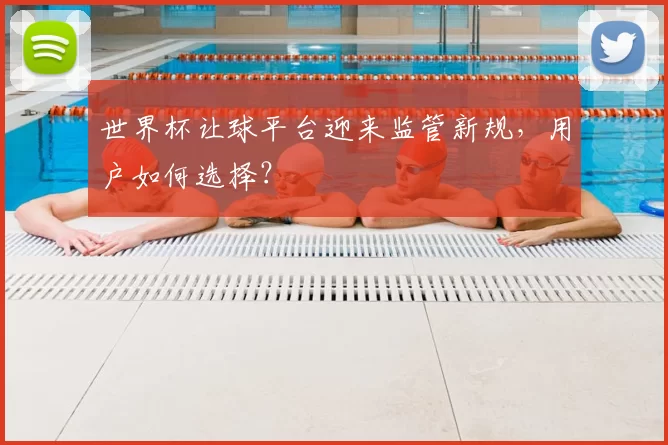 世界杯让球平台迎来监管新规，用户如何选择？